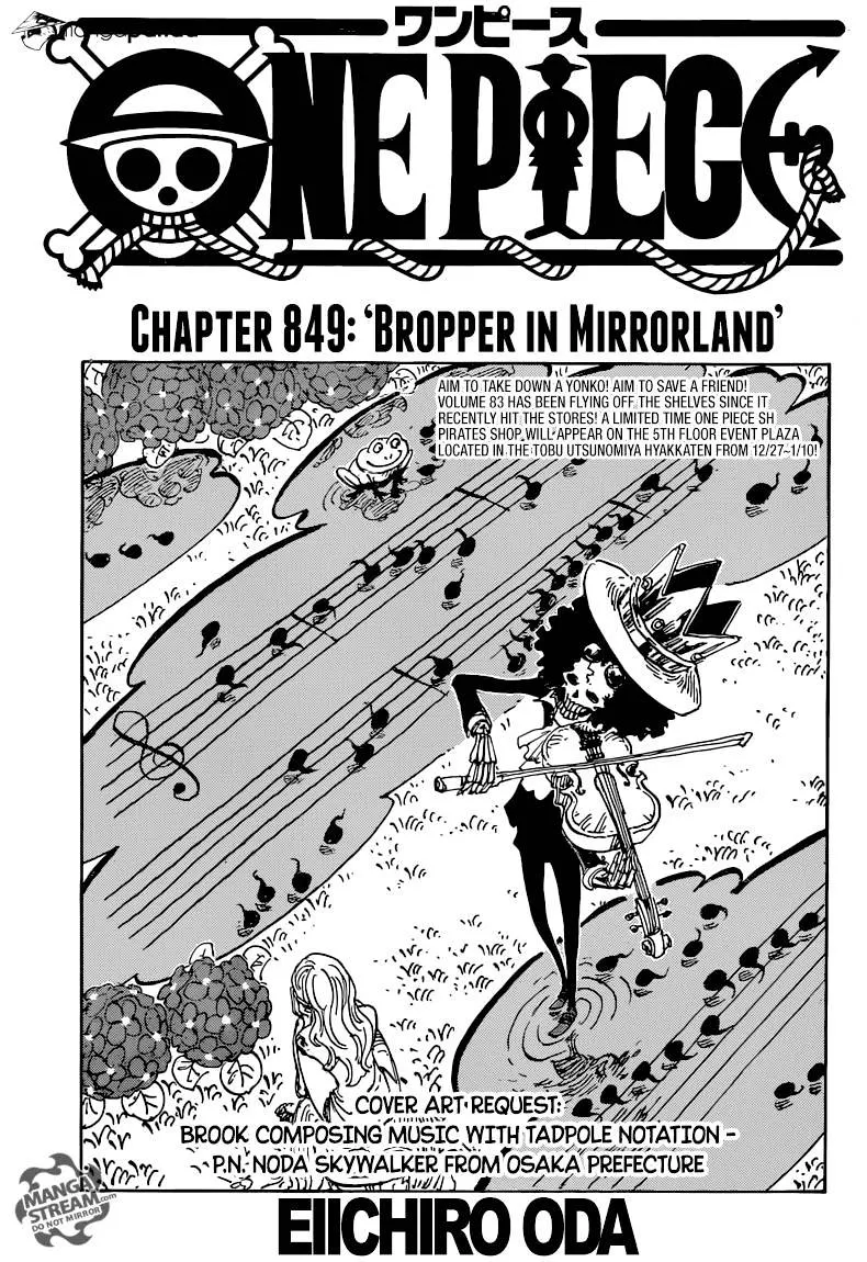 One Piece Zinmanga X Chapter 849 Page 2