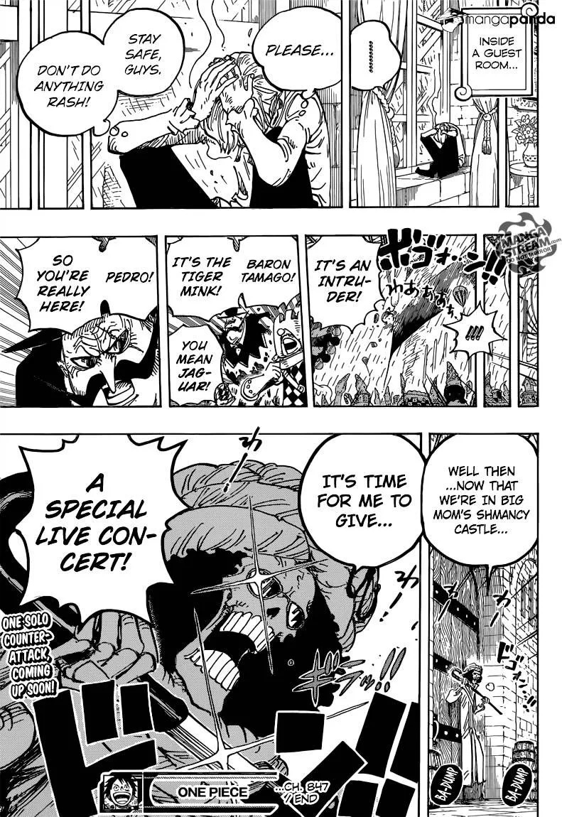 One Piece Zinmanga X Chapter 847 Page 19