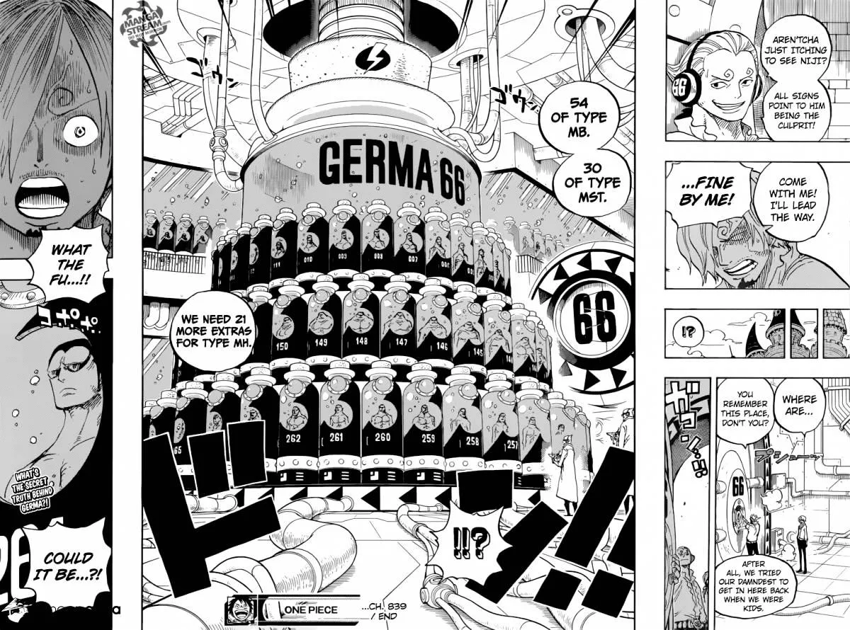 One Piece Zinmanga X Chapter 839 Page 17
