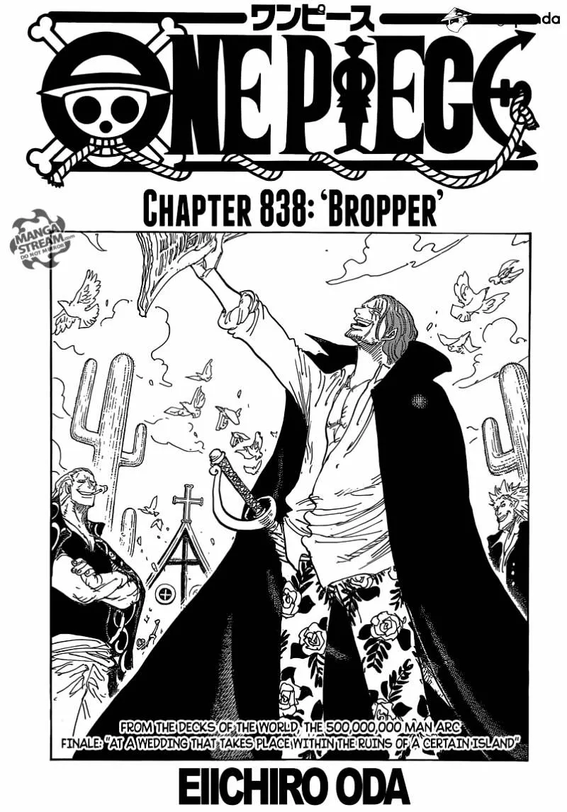 One Piece Zinmanga X Chapter 838 Page 1
