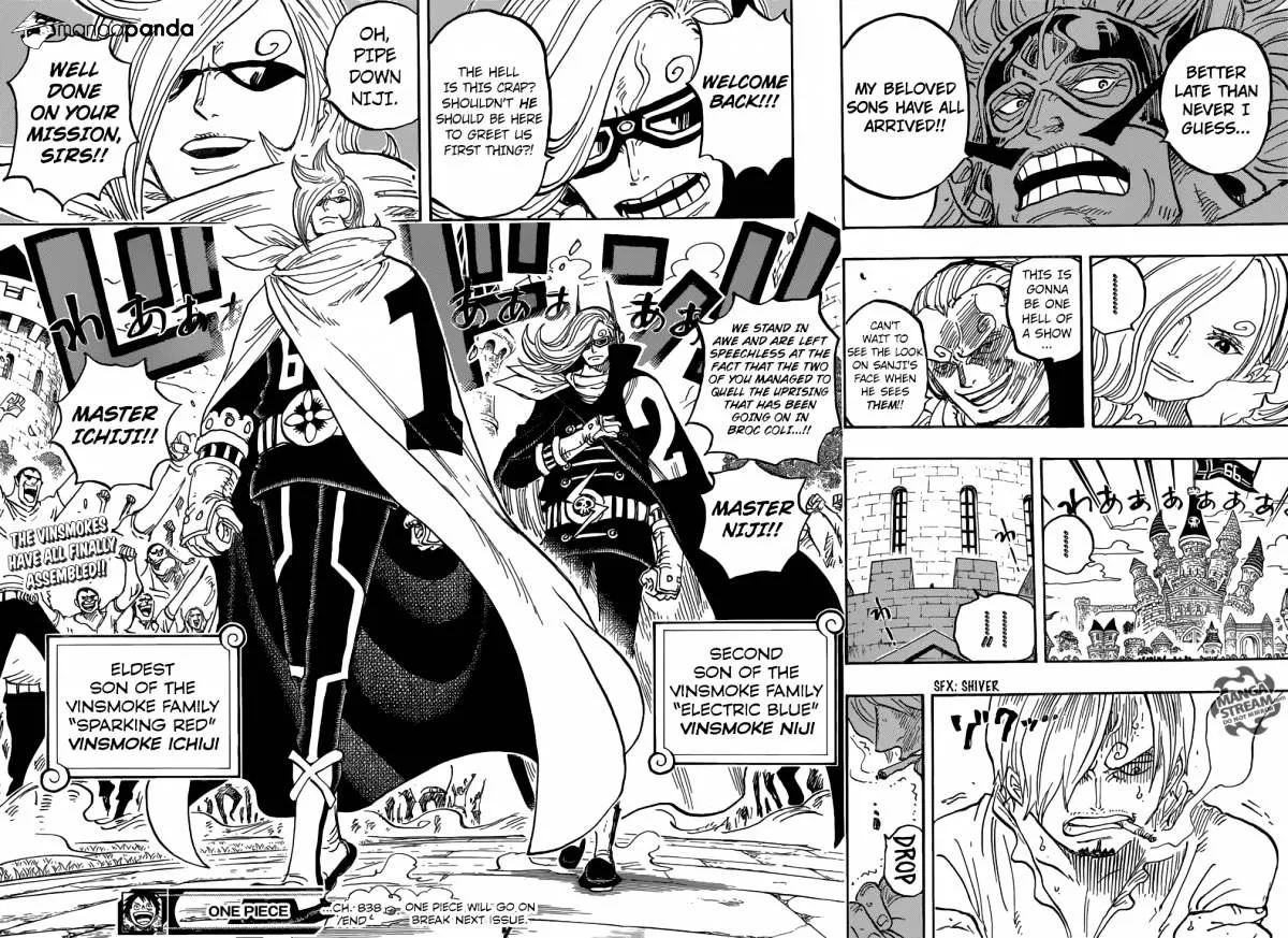 One Piece Zinmanga X Chapter 838 Page 14