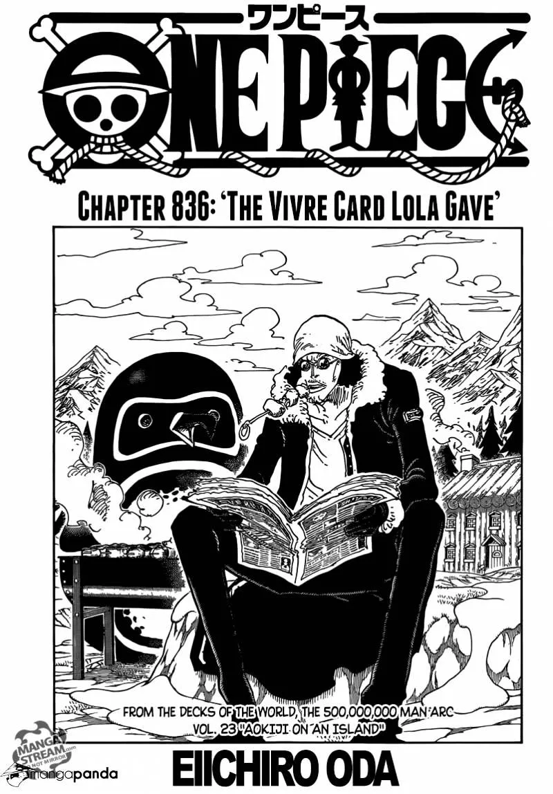 One Piece Zinmanga X Chapter 836 Page 1