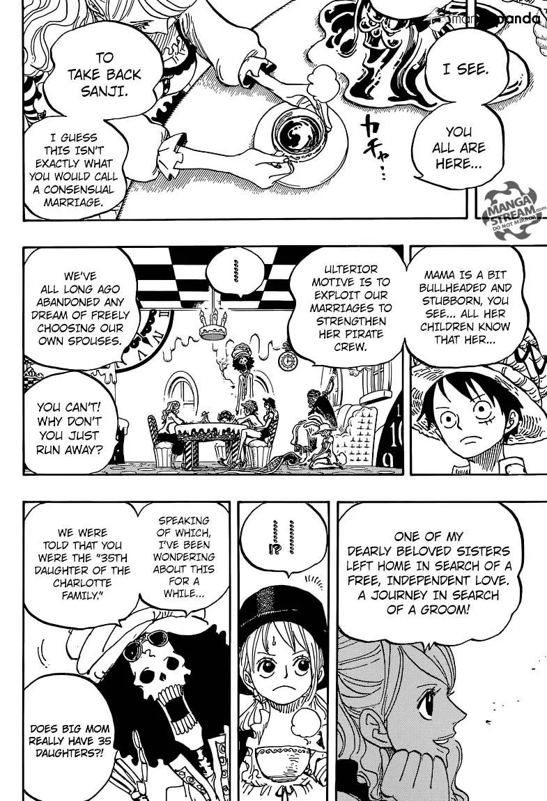 One Piece Zinmanga X Chapter 828 Page 6