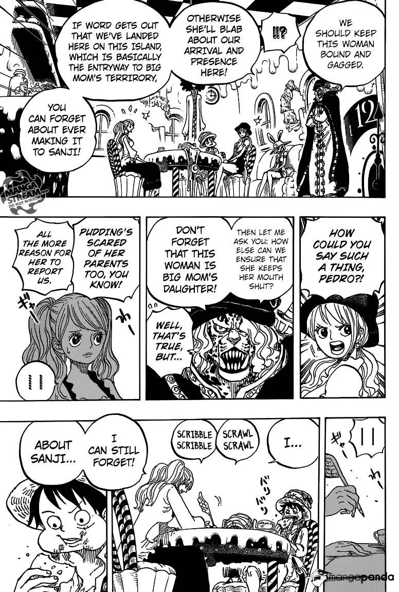One Piece Zinmanga X Chapter 828 Page 9