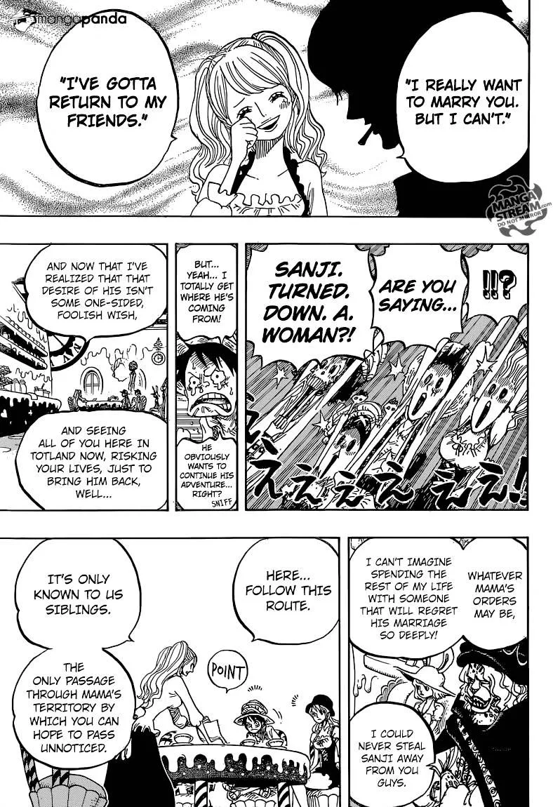 One Piece Zinmanga X Chapter 828 Page 11