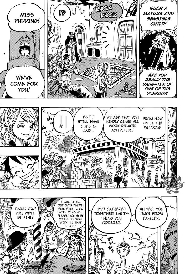 One Piece Zinmanga X Chapter 828 Page 13