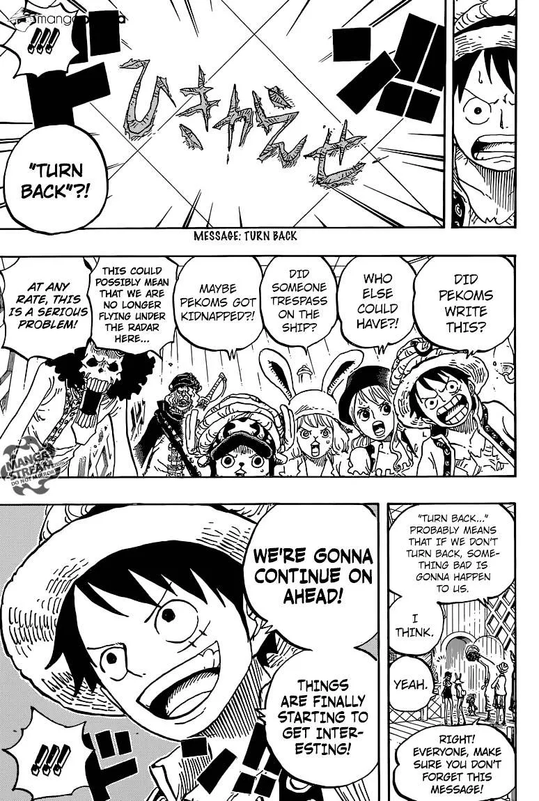 One Piece Zinmanga X Chapter 828 Page 15