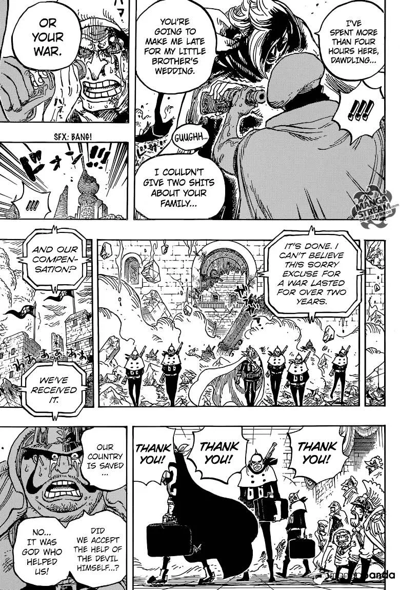 One Piece Zinmanga X Chapter 828 Page 17