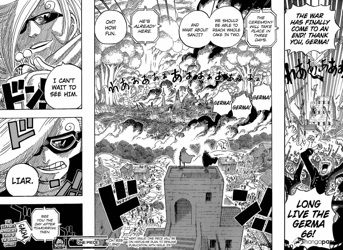 One Piece Zinmanga X Chapter 828 Page 18