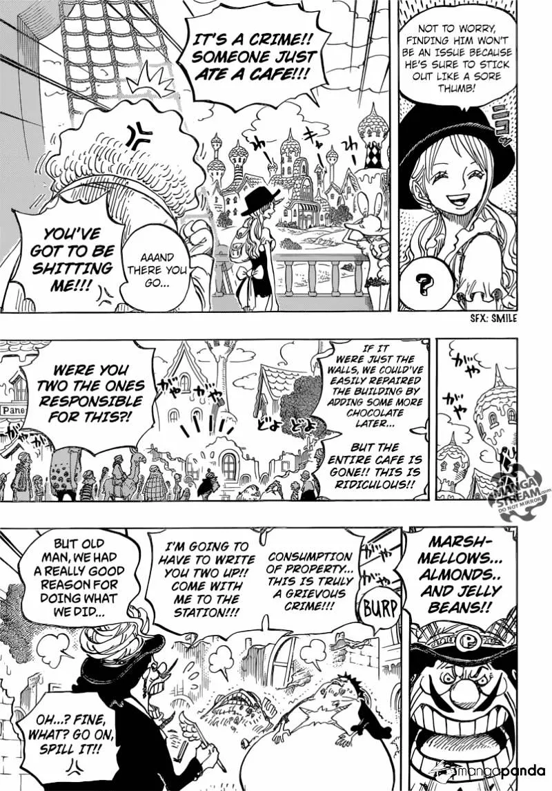 One Piece Zinmanga X Chapter 827 Page 9