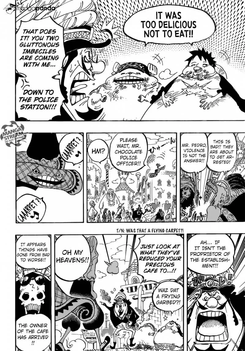 One Piece Zinmanga X Chapter 827 Page 10