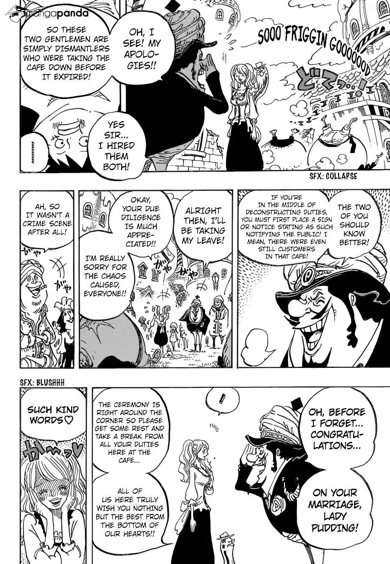 One Piece Zinmanga X Chapter 827 Page 12