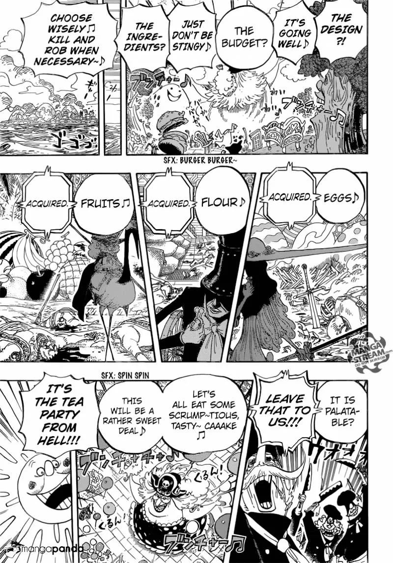 One Piece Zinmanga X Chapter 827 Page 17