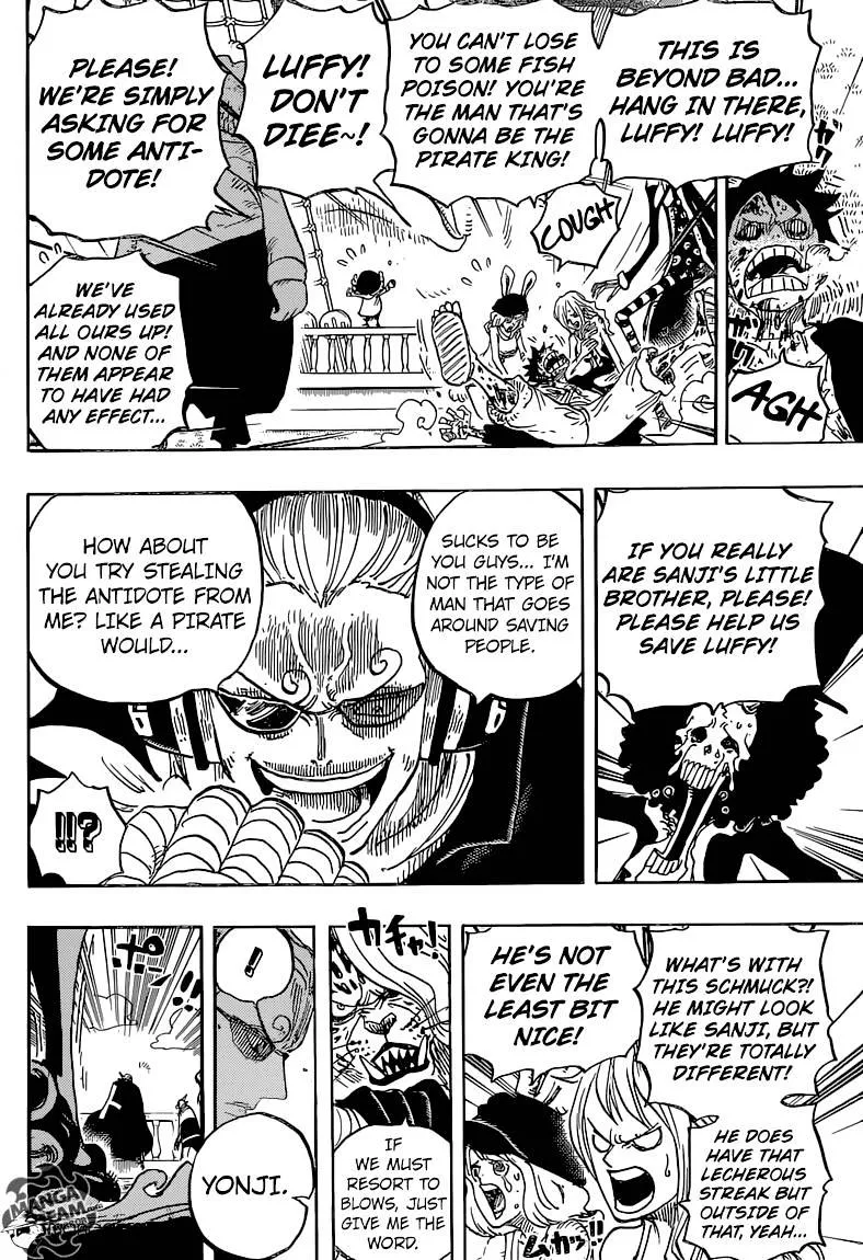 One Piece Zinmanga X Chapter 826 Page 8