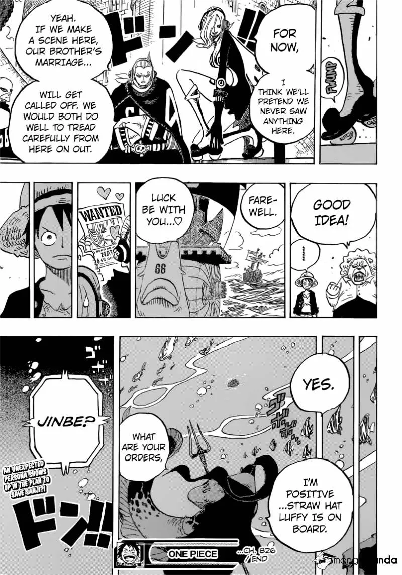 One Piece Zinmanga X Chapter 826 Page 19