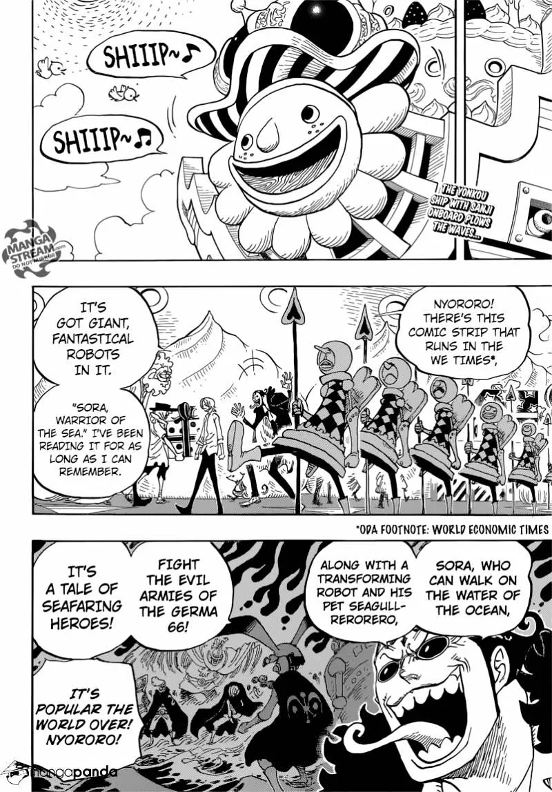 One Piece Zinmanga X Chapter 825 Page 4