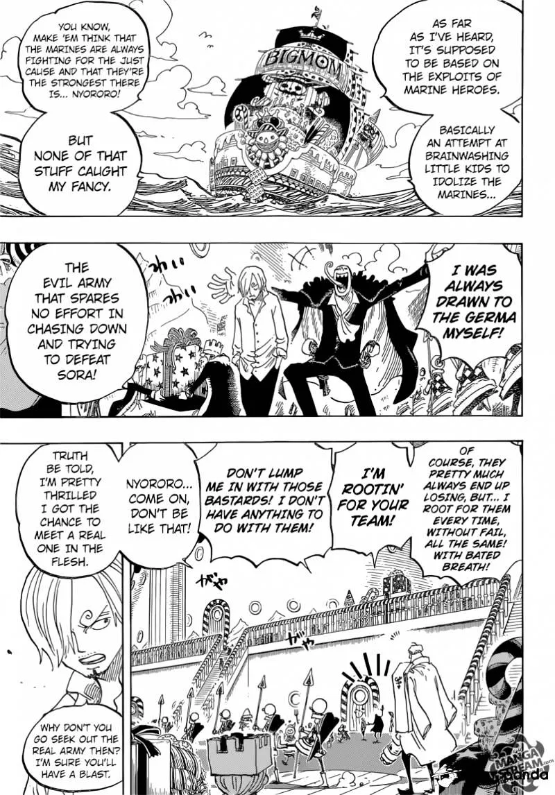 One Piece Zinmanga X Chapter 825 Page 5