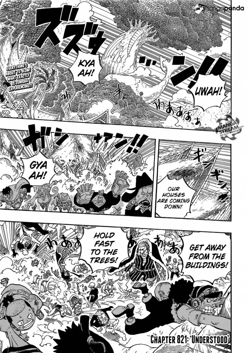 One Piece Zinmanga X Chapter 821 Page 5