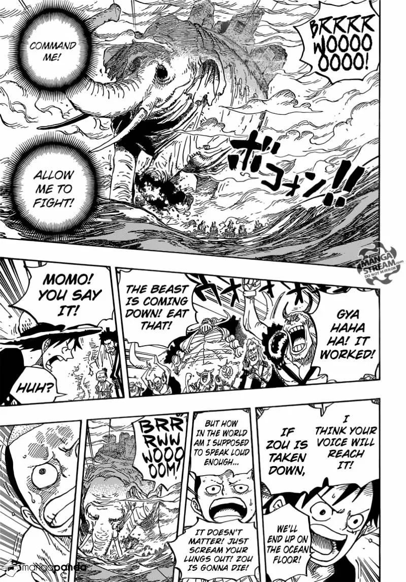 One Piece Zinmanga X Chapter 821 Page 13