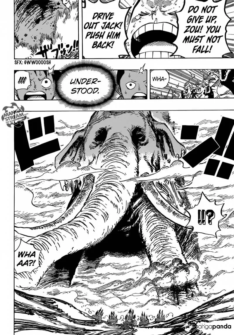 One Piece Zinmanga X Chapter 821 Page 14