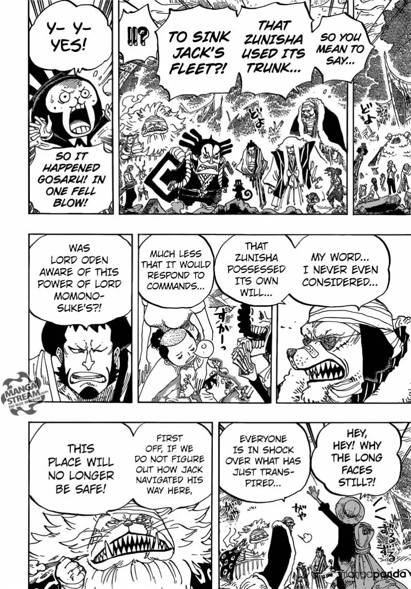 One Piece Zinmanga X Chapter 821 Page 19