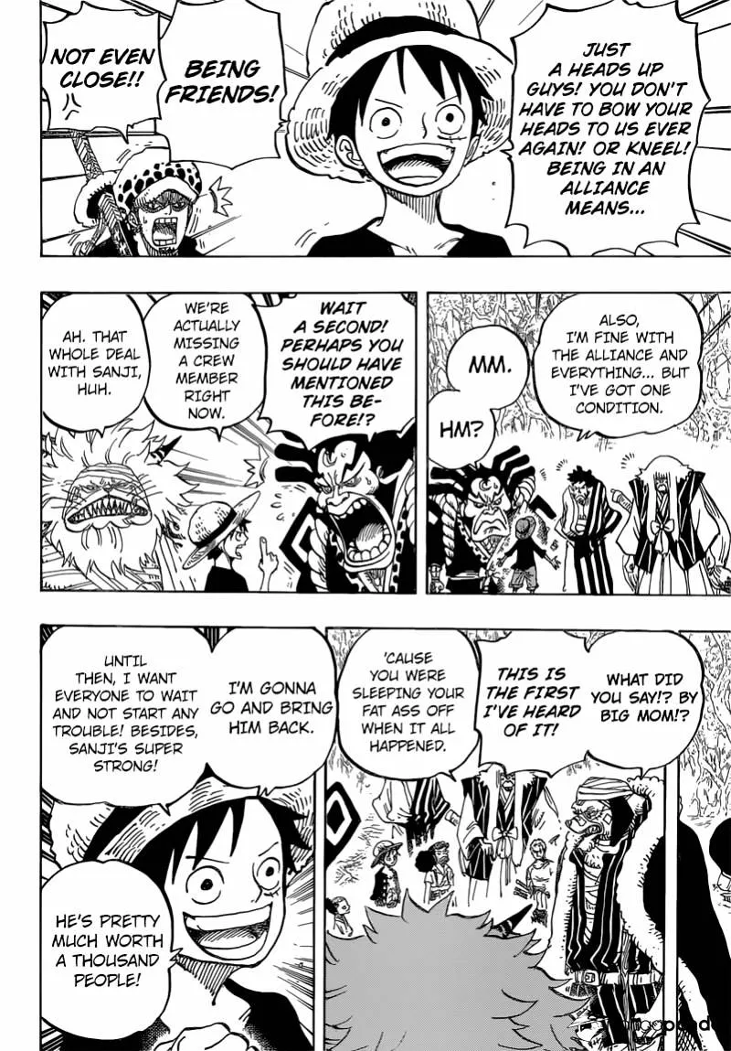 One Piece Zinmanga X Chapter 819 Page 16