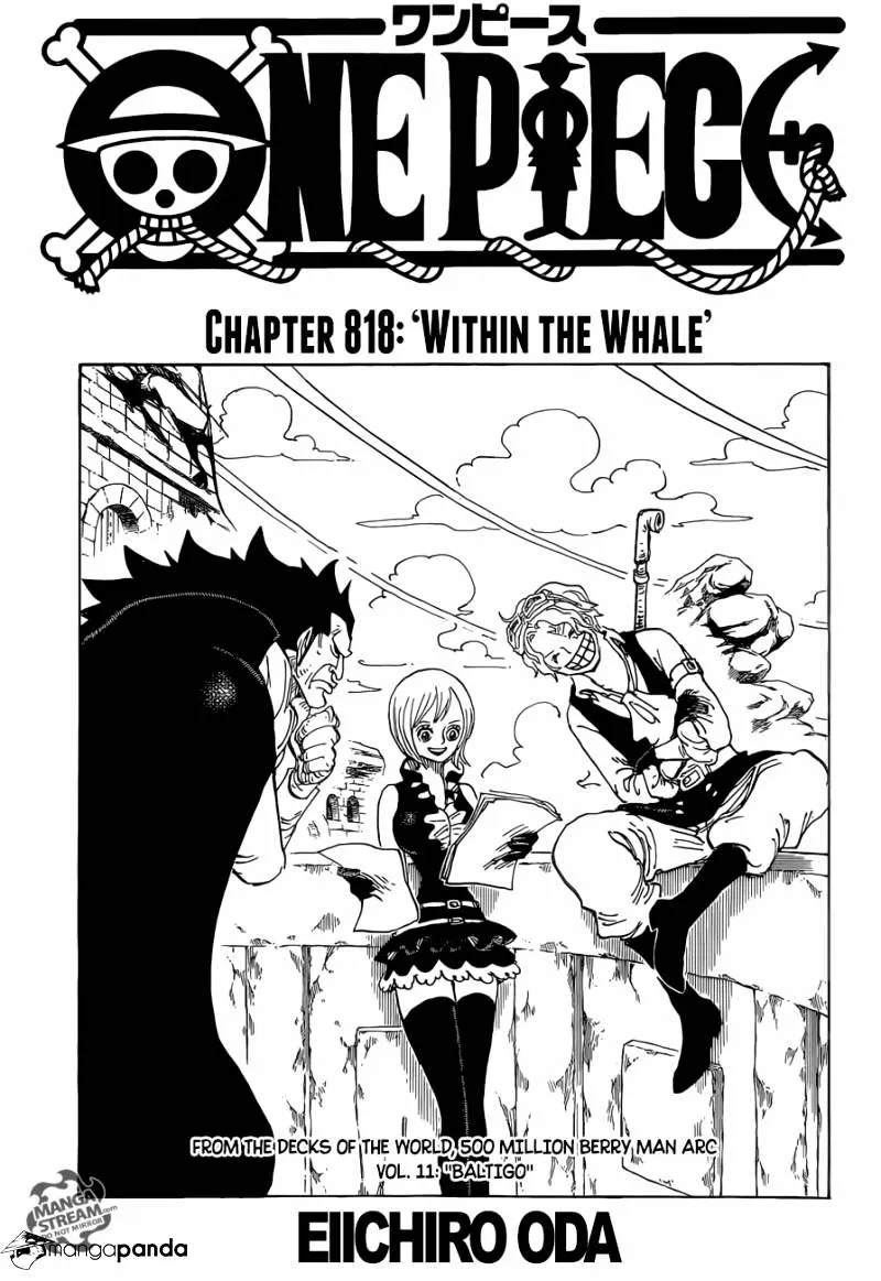 One Piece Zinmanga X Chapter 818 Page 1