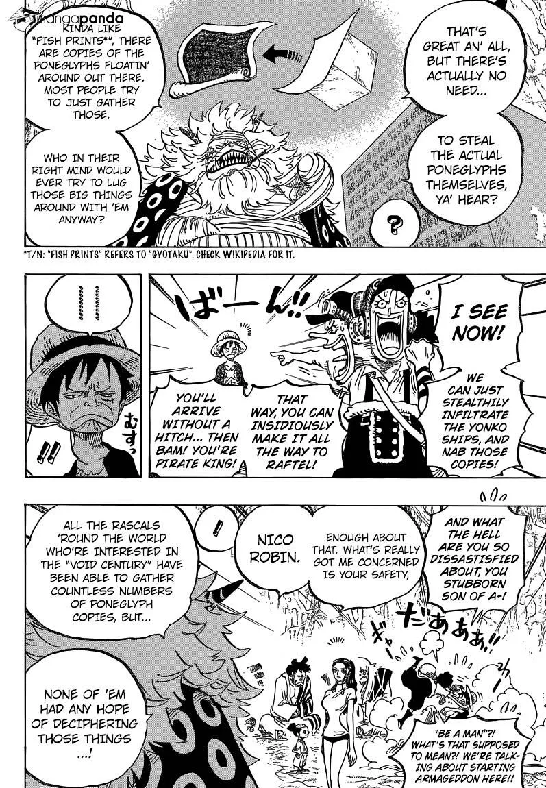 One Piece Zinmanga X Chapter 818 Page 10