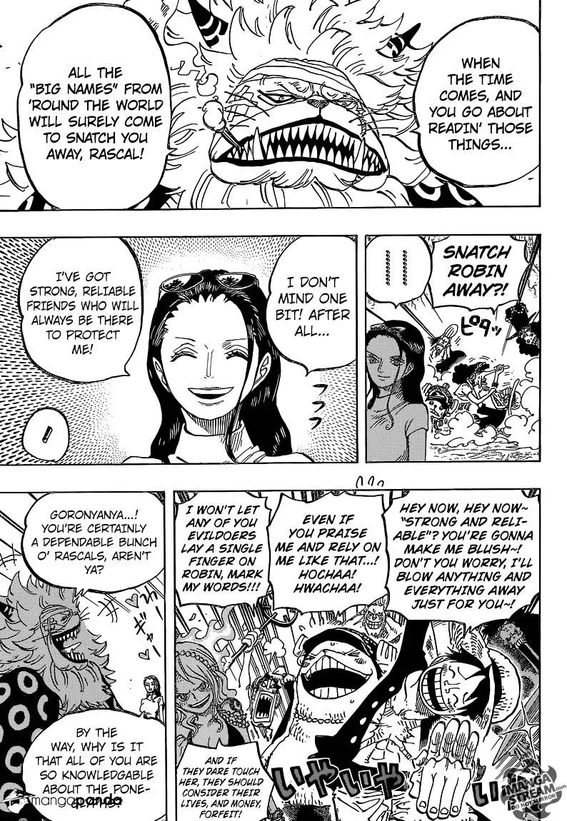 One Piece Zinmanga X Chapter 818 Page 11