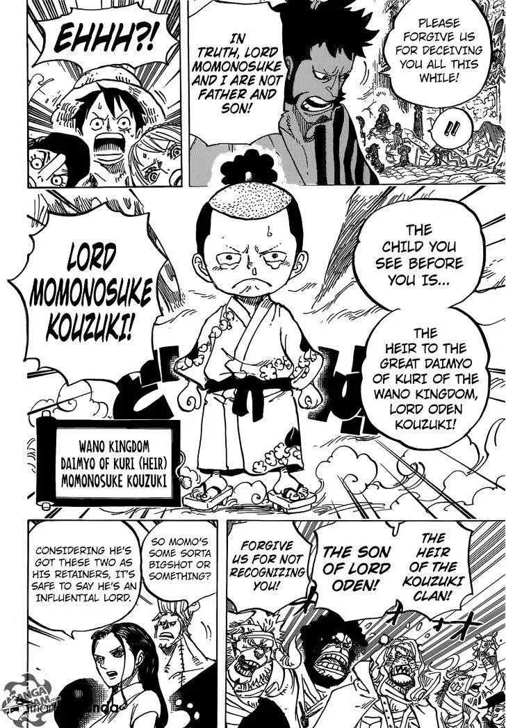One Piece Zinmanga X Chapter 817 Page 8