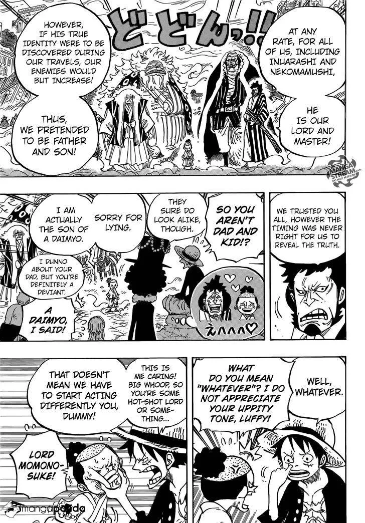 One Piece Zinmanga X Chapter 817 Page 9