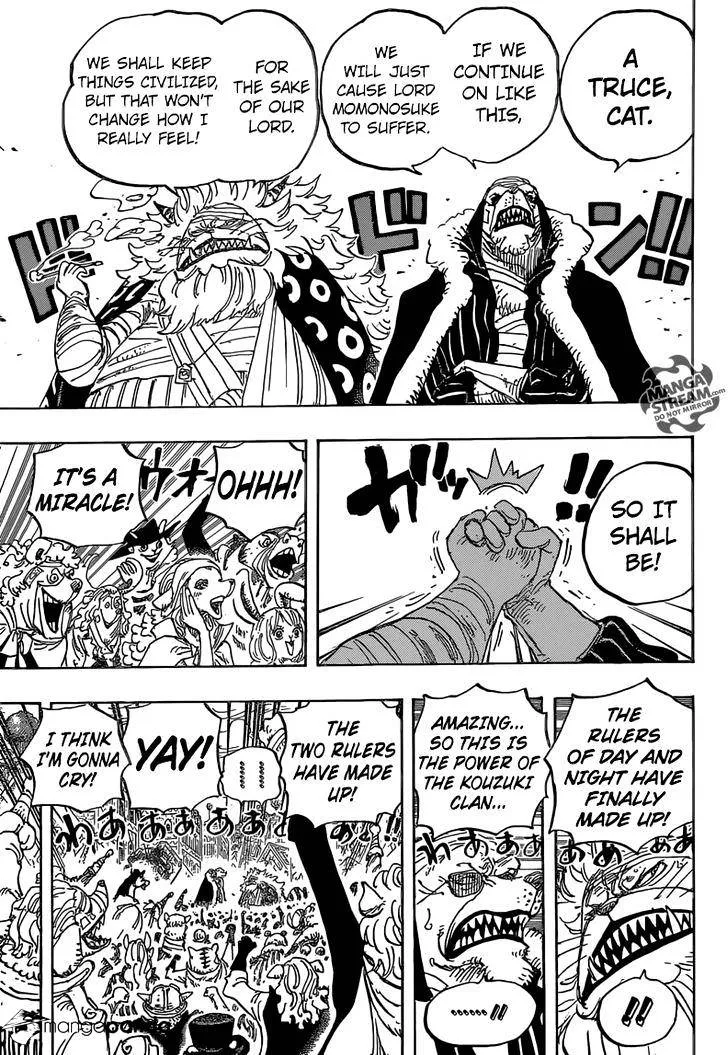 One Piece Zinmanga X Chapter 817 Page 11