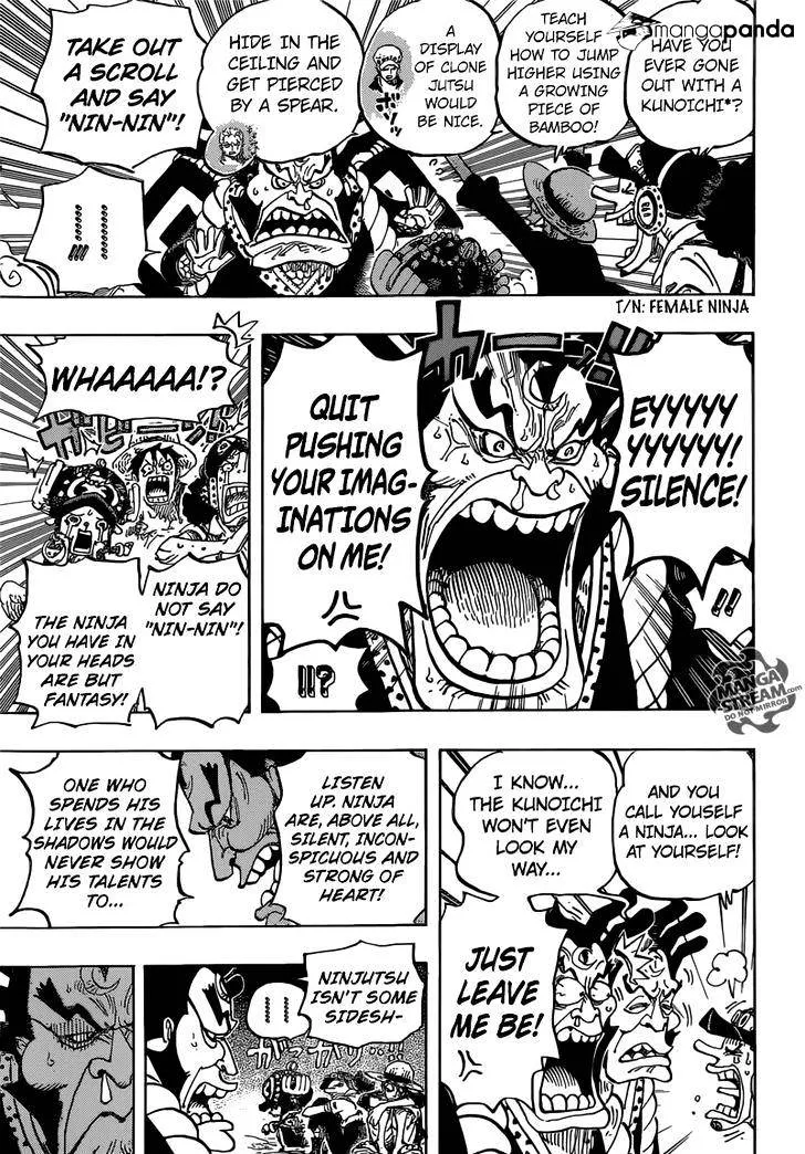 One Piece Zinmanga X Chapter 817 Page 17