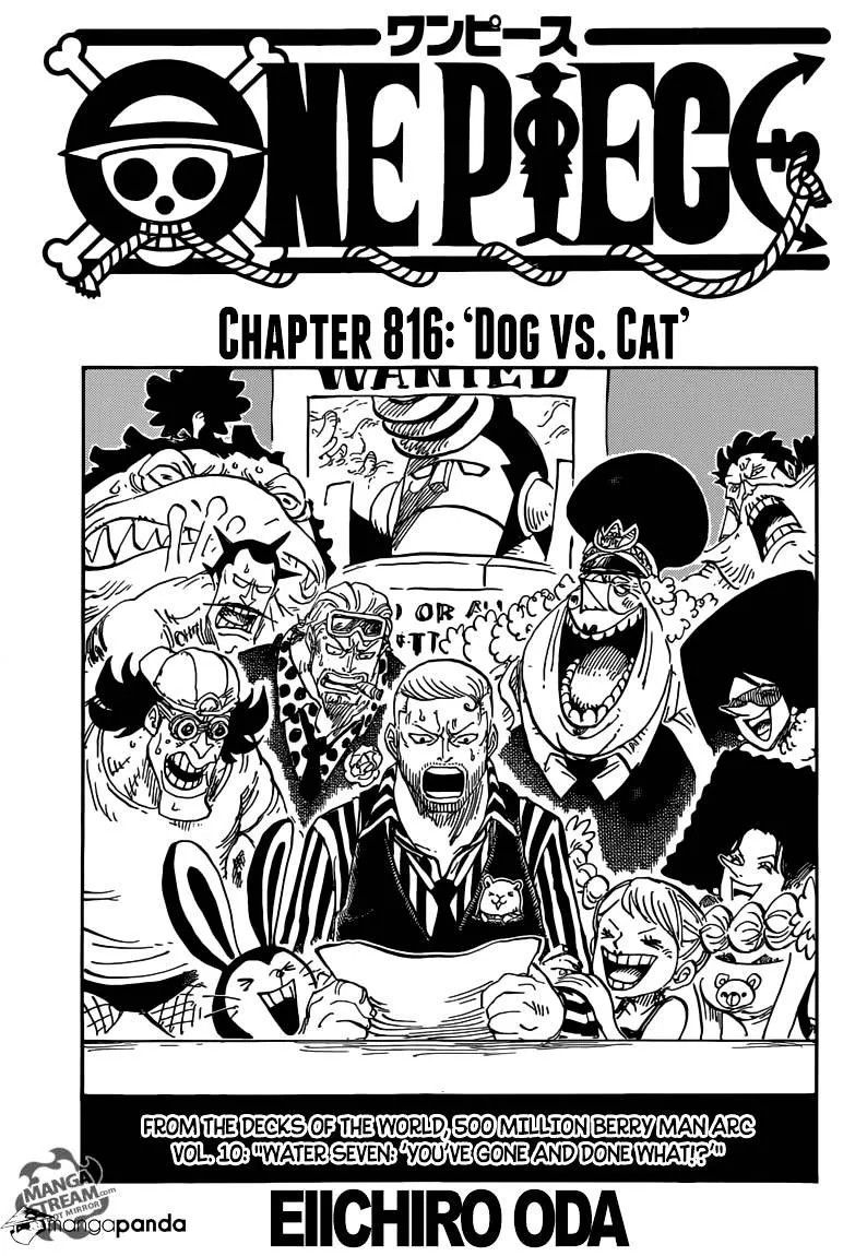 One Piece Zinmanga X Chapter 816 Page 1