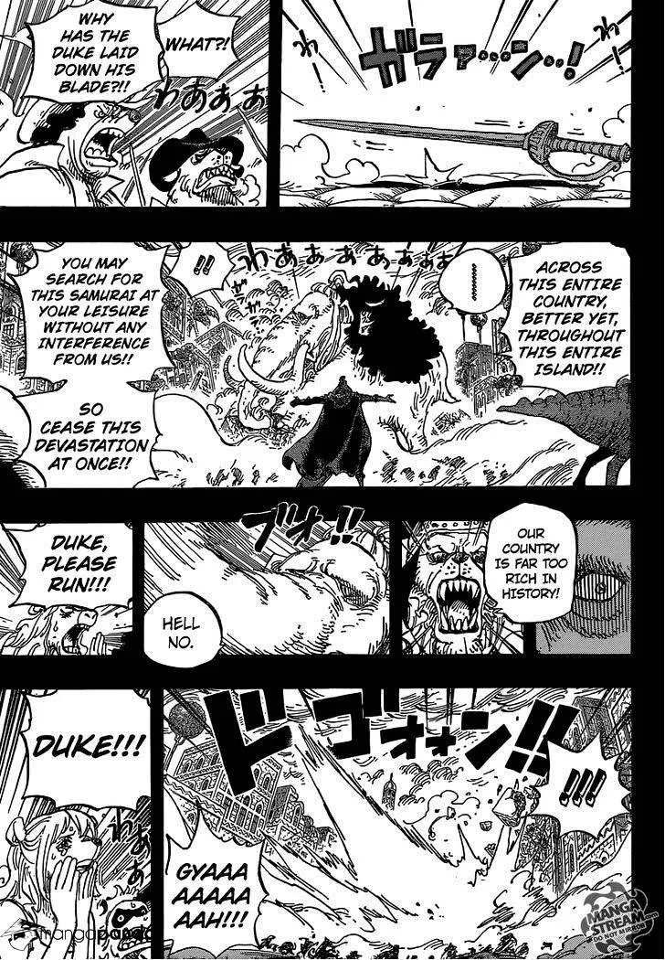 One Piece Zinmanga X Chapter 809 Page 12