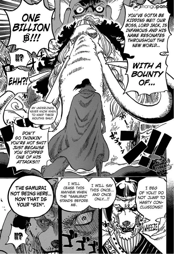 One Piece Zinmanga X Chapter 809 Page 14