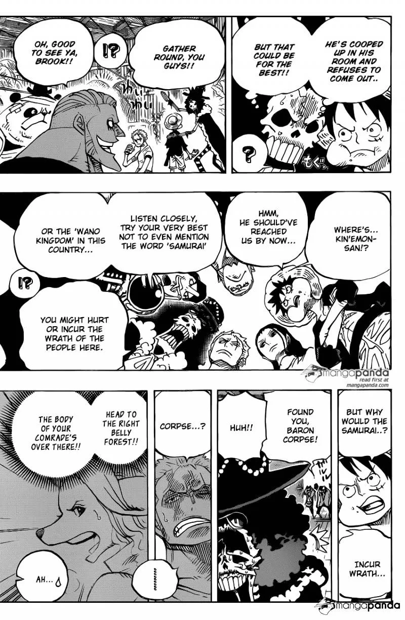 One Piece Zinmanga X Chapter 807 Page 4