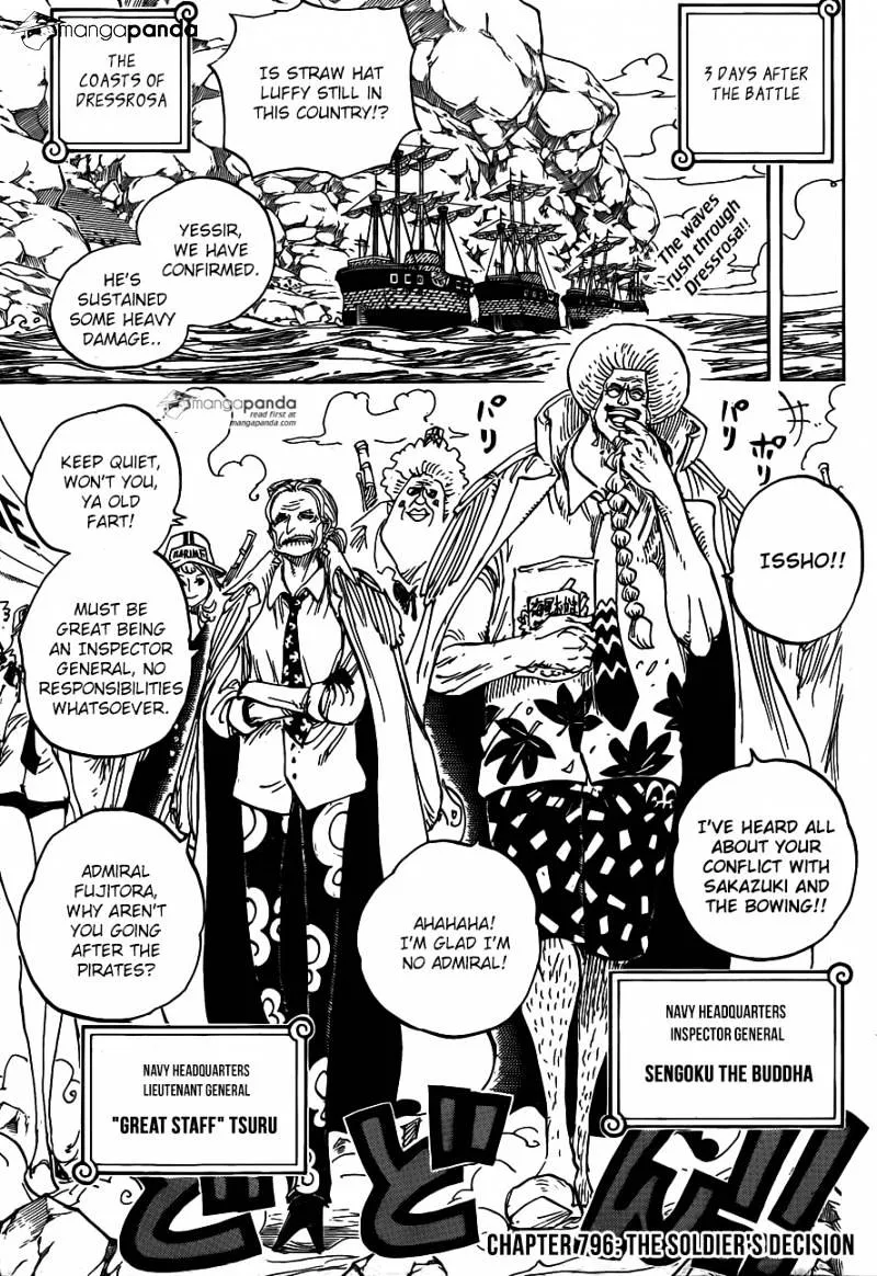 One Piece Zinmanga X Chapter 796 Page 3