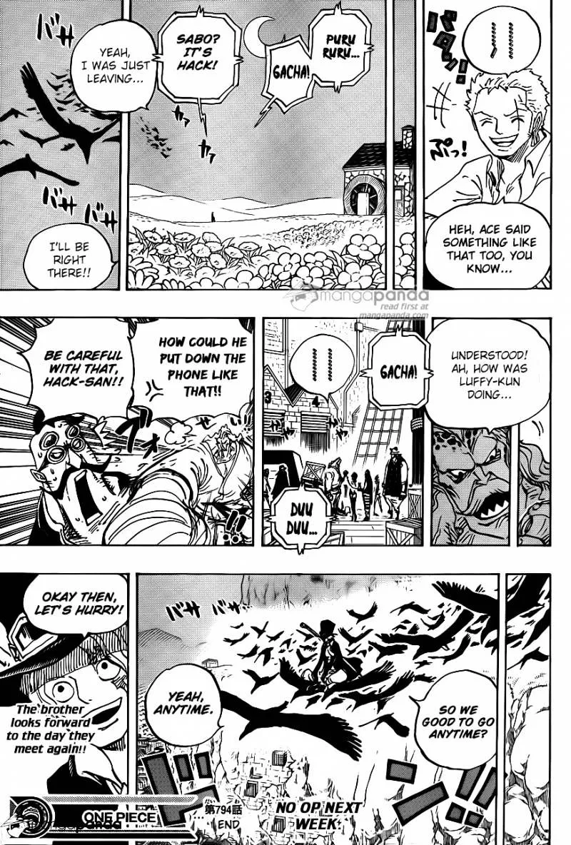 One Piece Zinmanga X Chapter 794 Page 15