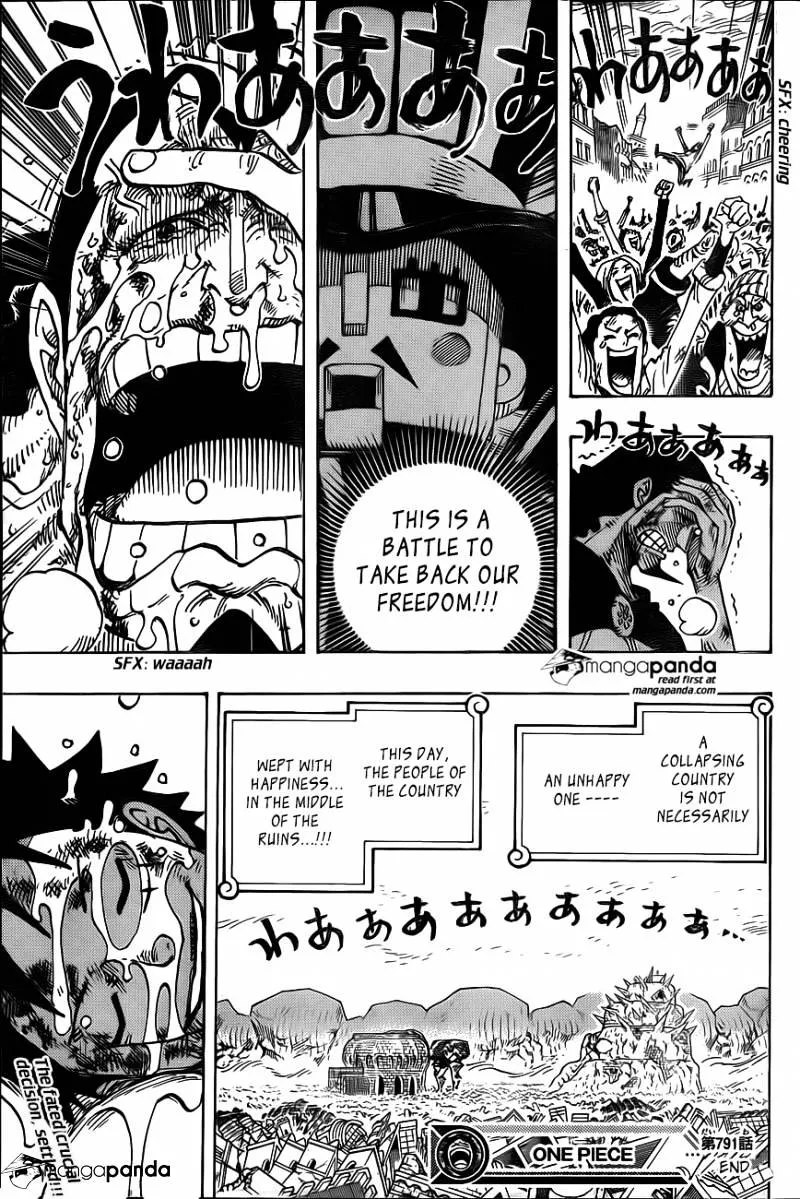 One Piece Zinmanga X Chapter 791 Page 15