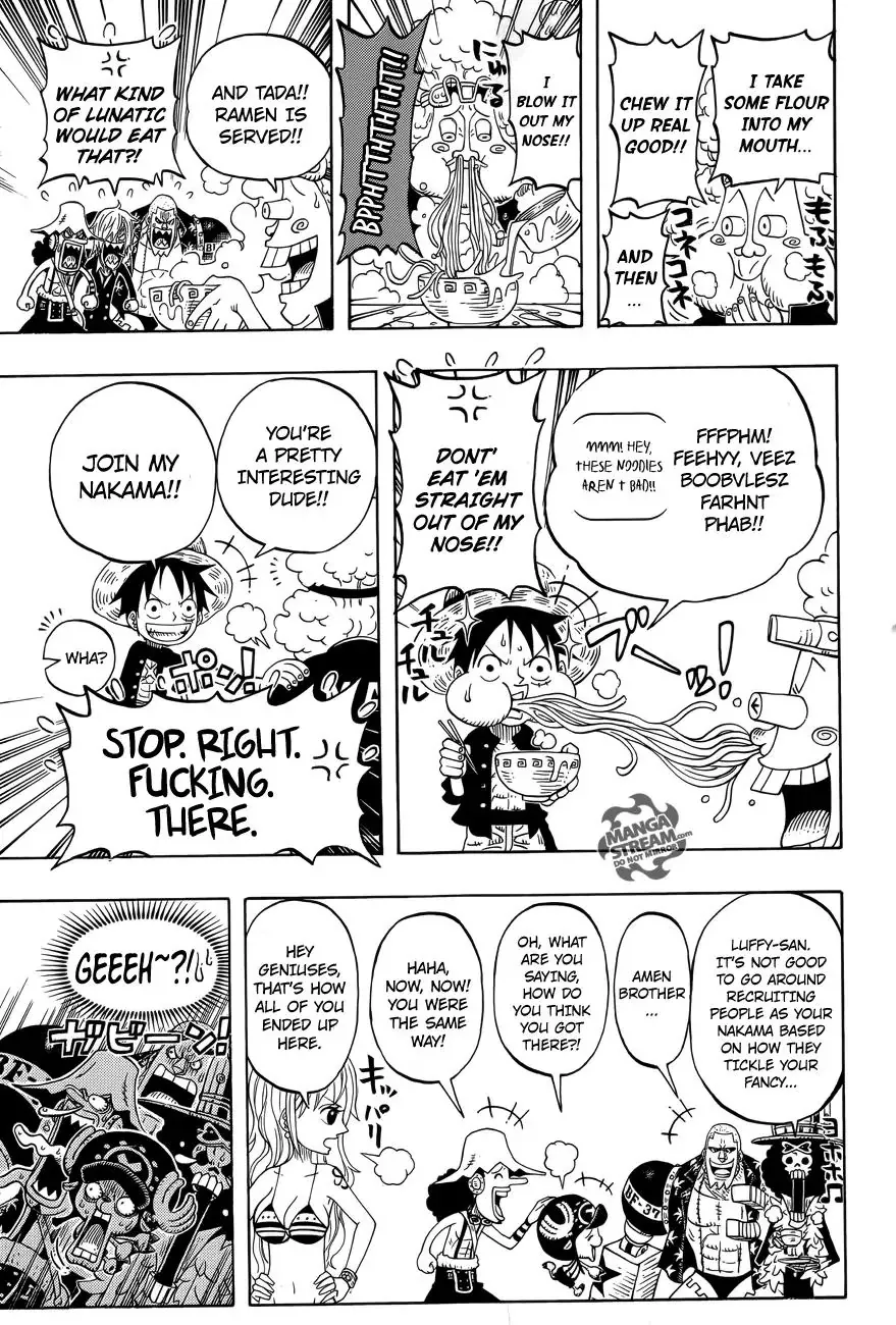 One Piece Zinmanga X Chapter 782.5 Page 15