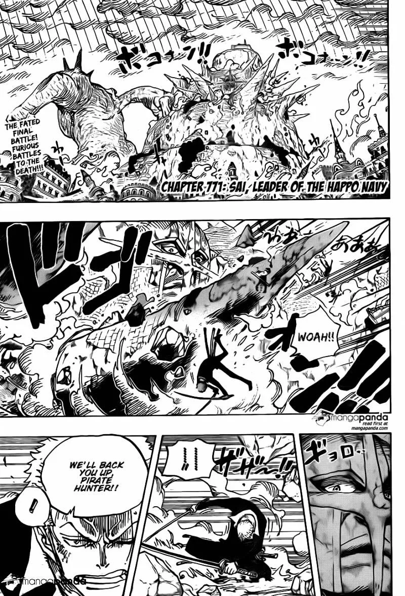 One Piece Zinmanga X Chapter 771 Page 2