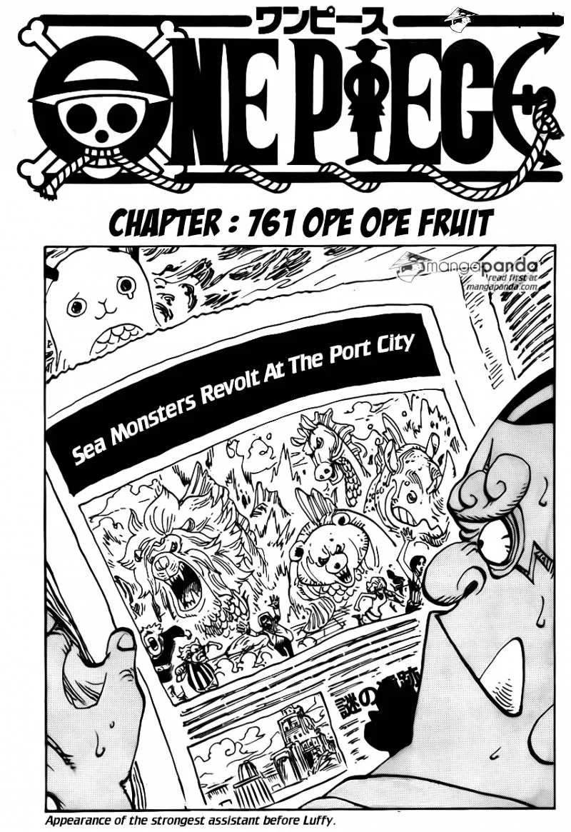 One Piece Zinmanga X Chapter 761 Page 1