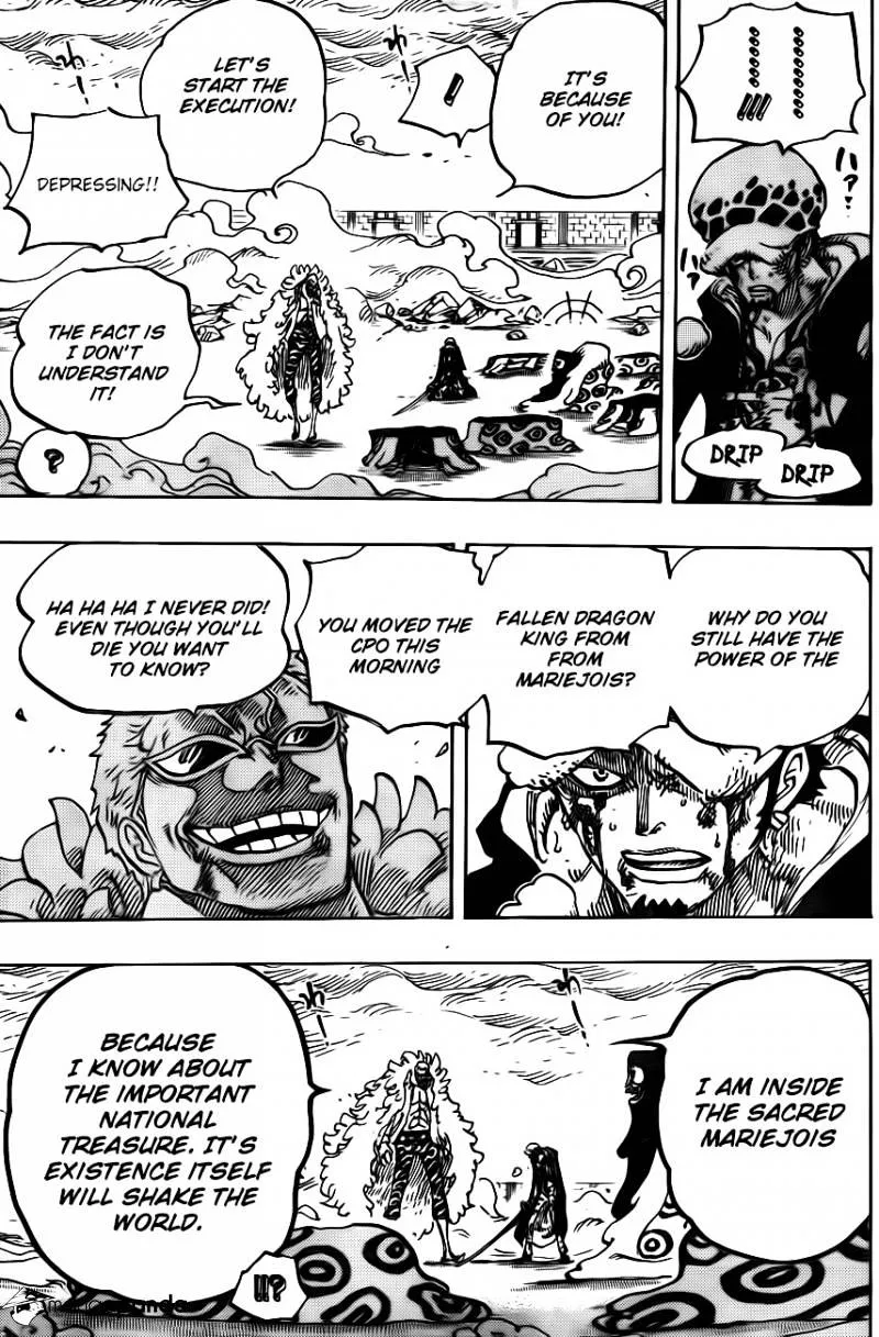 One Piece Zinmanga X Chapter 761 Page 9