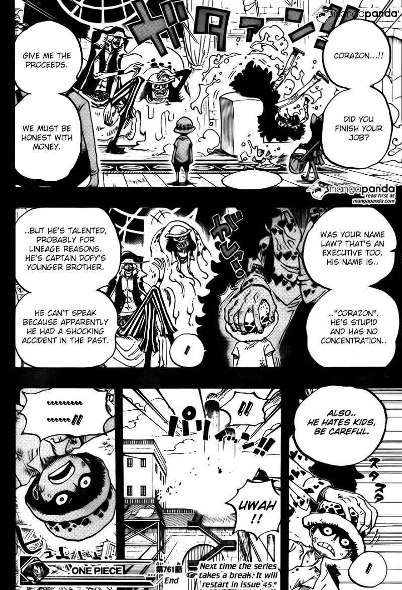One Piece Zinmanga X Chapter 761 Page 16