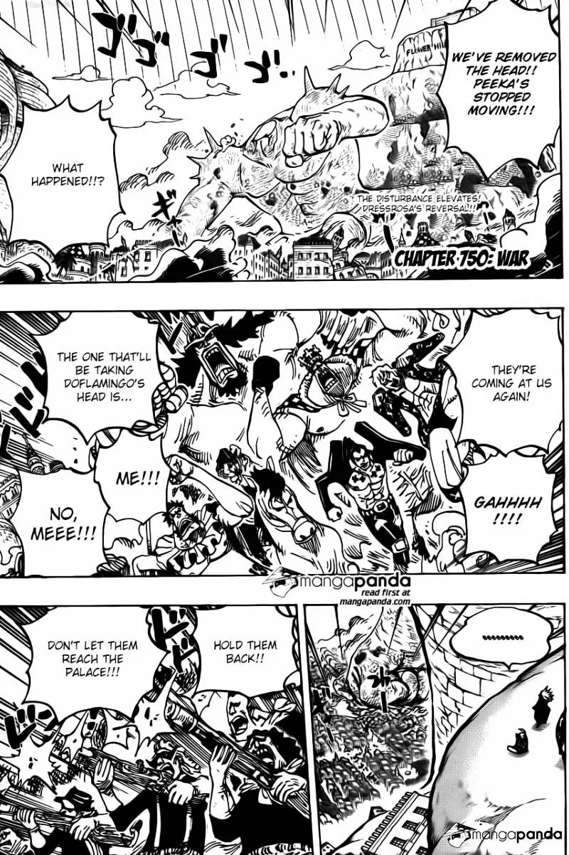 One Piece Zinmanga X Chapter 750 Page 3