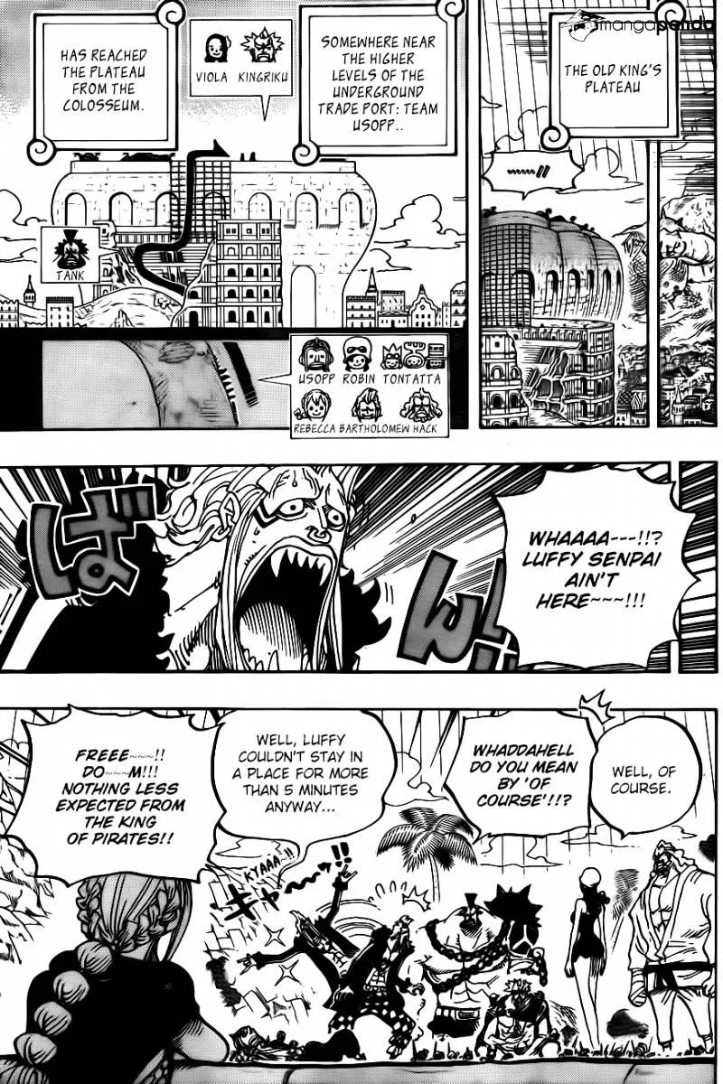 One Piece Zinmanga X Chapter 750 Page 6