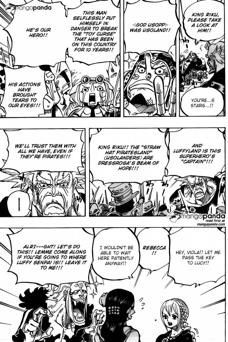 One Piece Zinmanga X Chapter 750 Page 10
