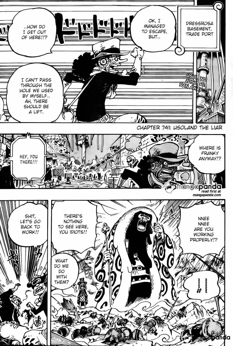 One Piece Zinmanga X Chapter 741 Page 2