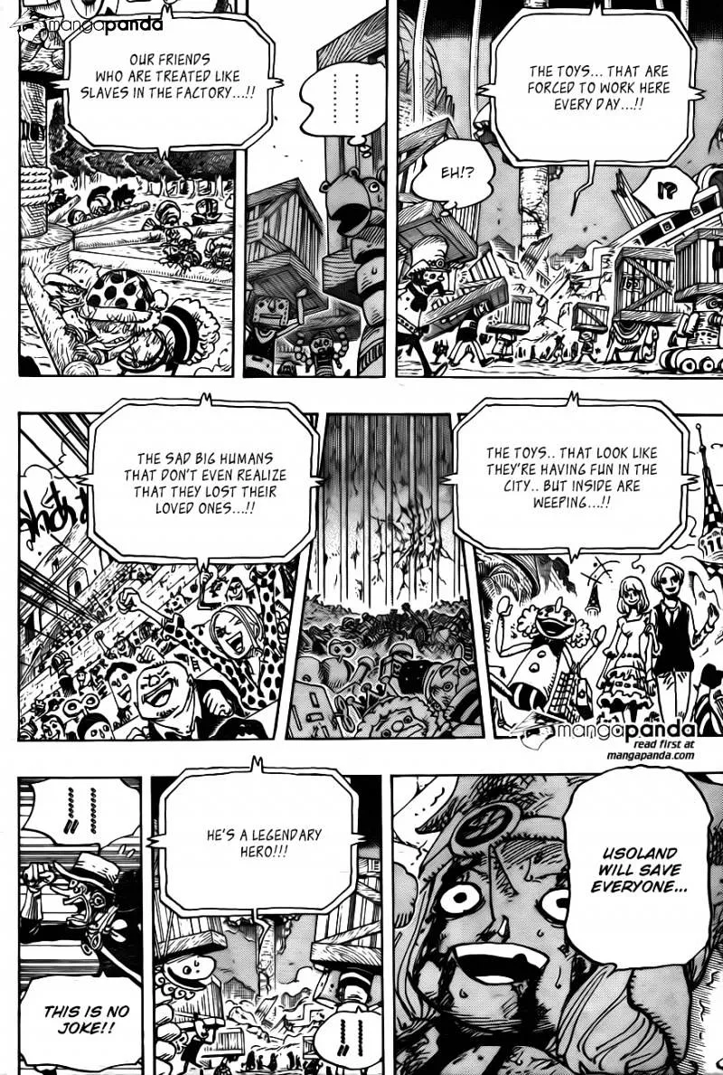 One Piece Zinmanga X Chapter 741 Page 5